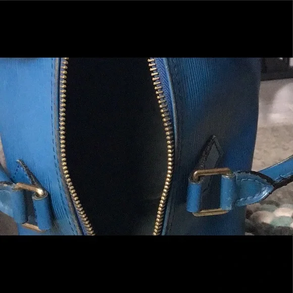 Louis Vuitton Blue Epi Speedy 25 - Picture 8 of 14